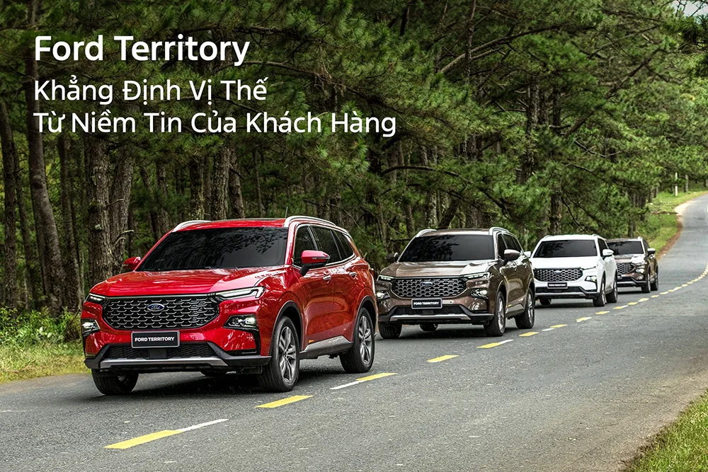 Ford Territory 2025 - Giá Bán Ưu Đãi